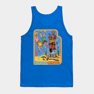 Diving For Treasure Tank Top